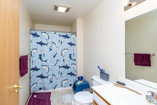 2BR, 1BA - 930SF - Bathroom