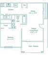 1Bedroom 1Bath