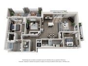 D1 floor plan Sofia Coral Gables