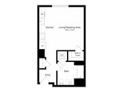 S1.3 floor plan 500 Parq