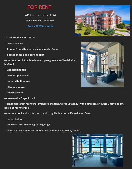 Photo - 4110 S Lake Dr Condo Unit 144