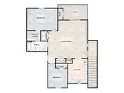 2 Bedroom Floor Plan