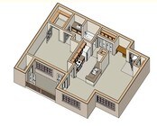 1BR/1BA