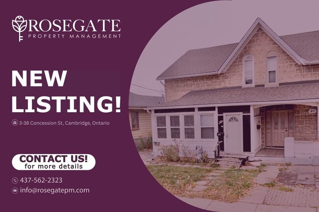 Building Photo - Spacious 1-Bedroom Upper Apartment with Parking – Utilities Included – Cambridge Unit 3