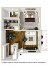 Nueces 1BR/1BA