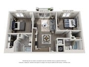 C6PH floor plan Sofia Coral Gables