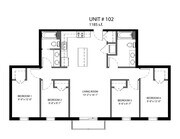 444 Welch #102 | 4 Bed/2 Bath