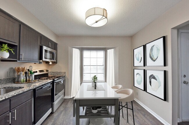 Kitchen + Granite Counters - Grande at Indian Lake Apartments