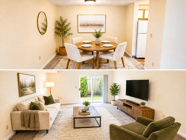 Livingroom and Dining Room