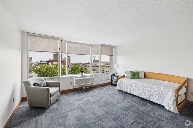 Studio - 450SF - Living Area and Bedroom