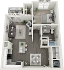 1x1 NS_1Bed_1Bath_776 Sq Ft