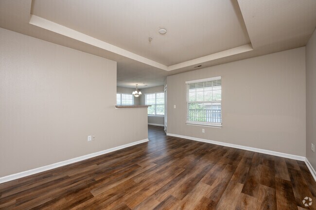 3BR, 2BA - 1,452SF - Living Room - Overlook at Valley Ridge Apartments