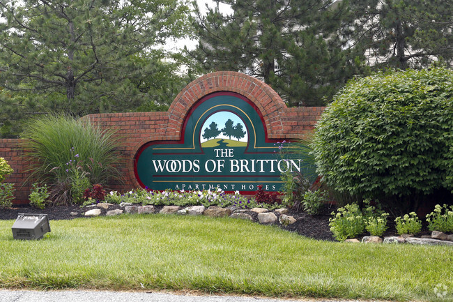 Entrance - Woods of Britton Apartments