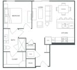 A7.WF | 1 Bed 1 Bath