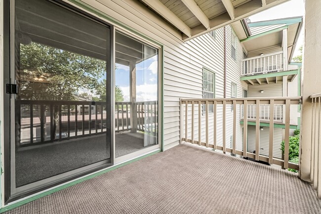 Private balcony