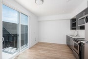 Open 1BD, 1BA - 498SF Kitchen/ Living Room