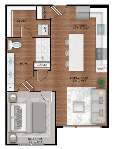 Photo - 5332 Trinity River Trl Unidad 1-1501