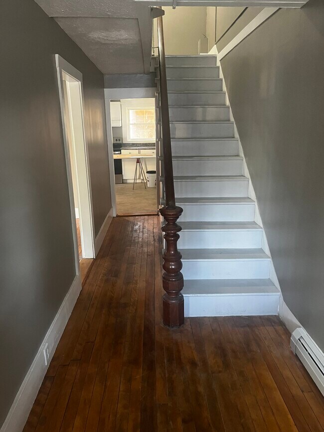 Hall and stairs - 25 Bunker Hill St Unit 1