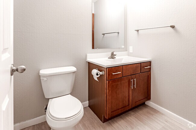 2BR, 1.5BA - 1,068SF - Second Bathroom - Silvan Townhomes