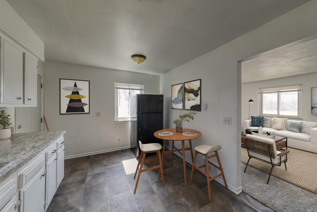 Kitchen/Dining Area - 6317 Grovenburg Rd Apartments Unit Upper