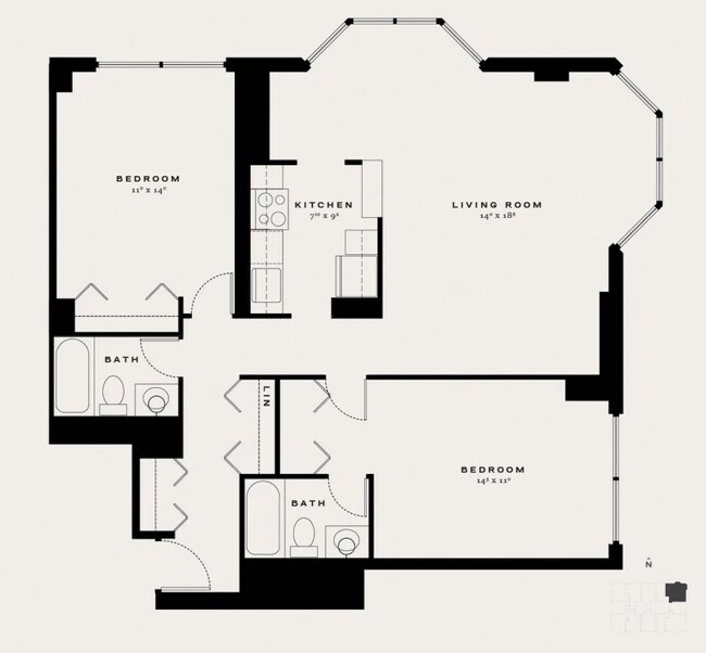 Building Photo - 21 E Elm St Unit 0805