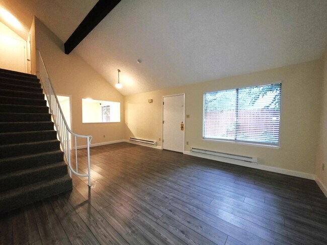 Photo - Large 2 bedroom 1.5 bath 2 car garage townhouse new custom flooring and paint throughout with new...