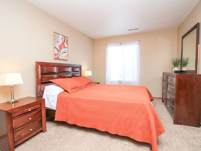 Lovely Bedroom with natural lighting