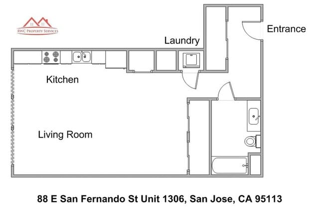 Photo - 88 E San Fernando St Unit #1306