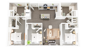 C1 floor plan The 305, A Broadstone Community