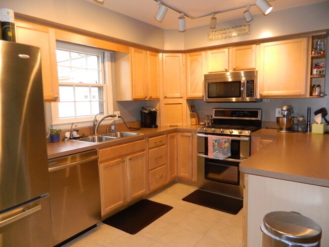 Updated top of the line appliances, including double oven and gas range. - 46675 Winchester Dr