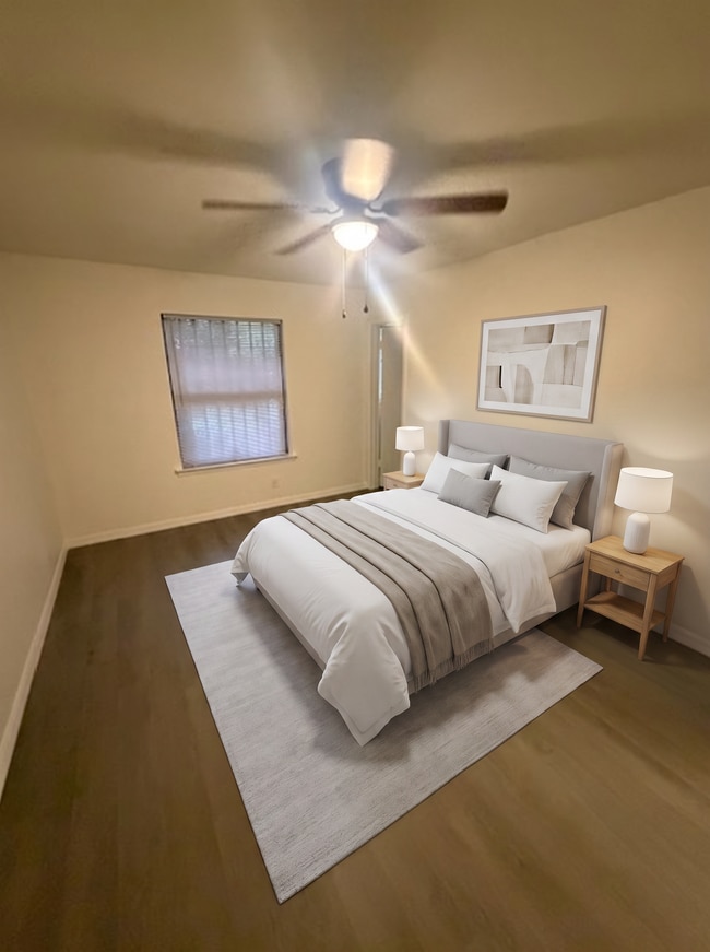 Dormitorio principal decorado - 3408 Sydney St