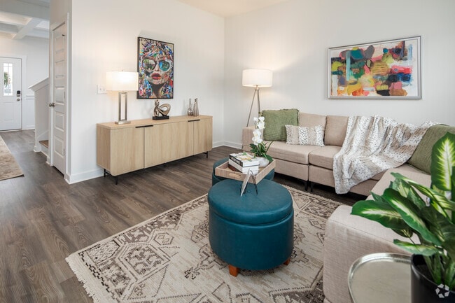 4BR, 2.5BA - 2,066SF Living Room - Parallel 36 @ Liberty