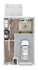 Franklin Square Phase 1, 4 Bedroom First Floor Plan With Garage