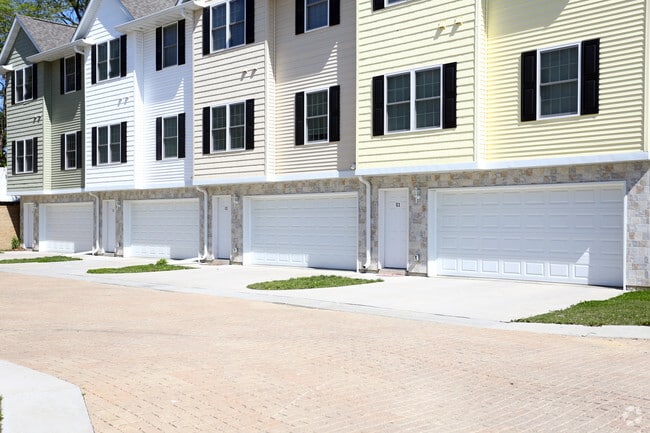 Attached Garages - City Center Townhomes