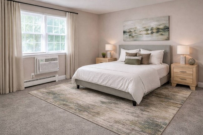 Welcome to Toms River Apartments, where comfort meets style. Enjoy spacious bedrooms with modern amenities and serene decor that create an inviting atmosphere. Elevate your living experience today—schedule a tour and see for yourself! - Toms River Apartments