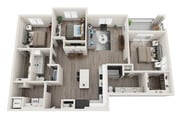 C1.0 floor plan The Artreaux