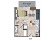 S3: Studio | 1BA | 371 SF