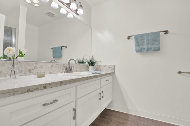 1 bedroom bathroom
