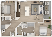 B1 - Floor Plan 2D