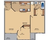 1BR/1BA