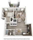 Willow 715 sq. ft.