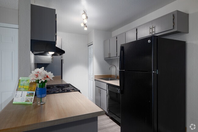 1BR, 1BA - 600SF - Kitchen