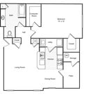 1BR/1BA