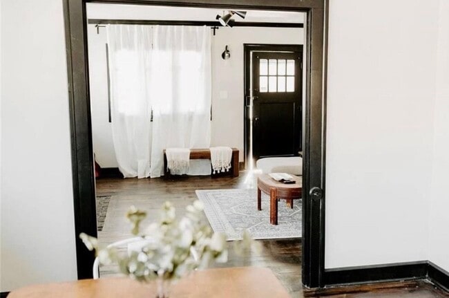 View from dining to living room - 620 Berkley Rd