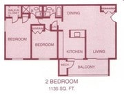 3BR/2BA