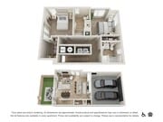Aurora | 2x2.5 | 1226 sq ft