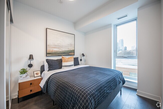 1BR, 1BA - 576SF - Bedroom