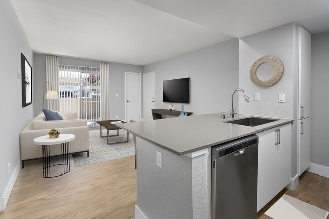 Finish Package II: Kitchen and Living Room