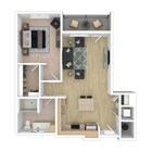 A4 3D Floor plan
