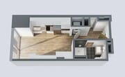 Estudio X04U JR sin amueblar